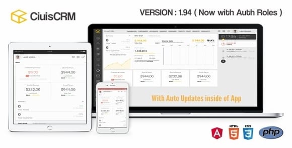 CiuisCRM Nulled Project Management Tools