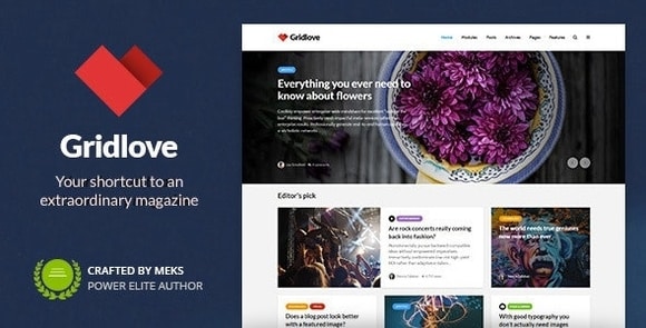 Gridlove News Portal & Magazine WordPress Theme