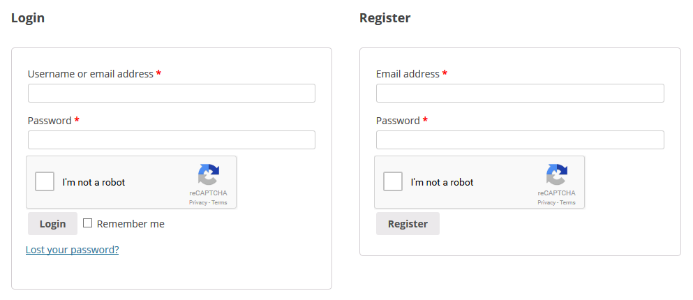 reCaptcha WooCommerce WordPress Plugin