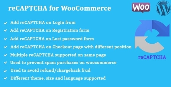 reCaptcha for WooCommerce WordPress Plugin Nulled
