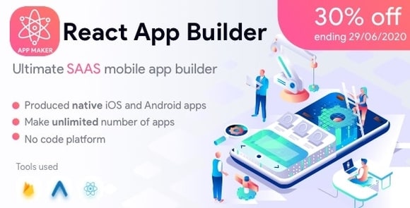 react app builder free