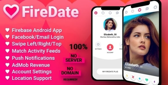 FireDate - Android Firebase Dating Application Source Code