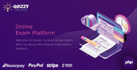 Quizzy Online Examination Platform Nulled PHP Script
