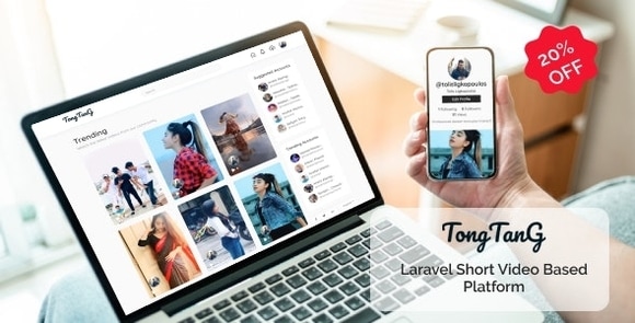 TongTang Laravel Short Video Sharing Platform Nulled Script