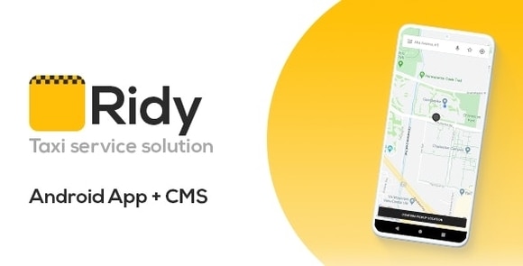 Ridy Taxi Application Android Dashboard App Source Code