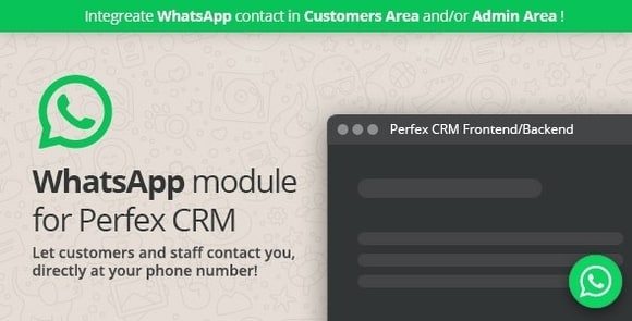 WhatsApp module for Perfex CRM
