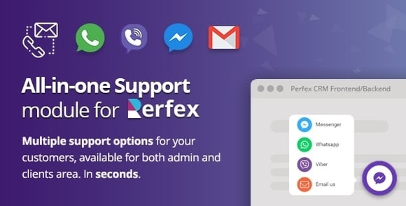 All-in-one Support Module for Perfex CRM Nulled