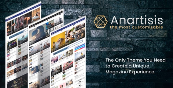 Anartisis News and Magazine Blogger Theme Nulled