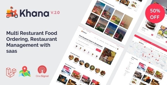 Khana Multi Resturant Food Ordering Restaurant Management With Saas Nulled