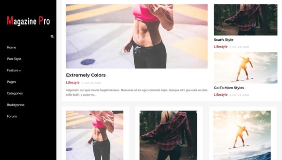 Magazine Pro Responsive Blogger Template