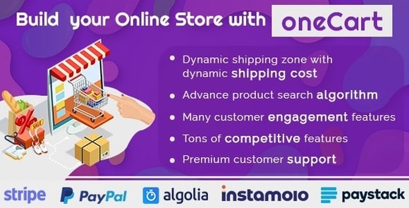 oneCart eCommerce Software Online Store Solution