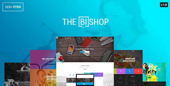 Bishop Multi-Purpose One and Multi Page HTML Template Download