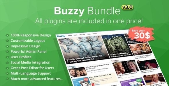 Buzzy Bundle Viral Media Script Nulled Download