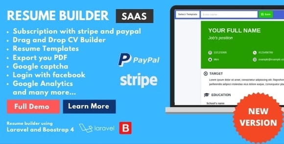 ResumeFaGo Saas Resume and CV Builder Nulled Script Download