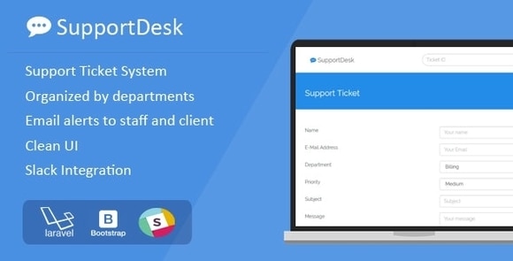 SupportDesk Support Ticket Management System Nulled