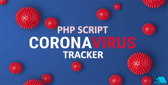 Coronavirus Tracker Realtime Data Vector Map PHP Script