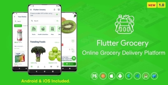 Flutter Multi Vendor Grocery App Source Code Download