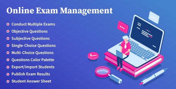 Online Exam Management Education and Results Management WordPress Plugin