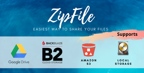 ZipFile File Sharing Made Easy Nulled PHP Script