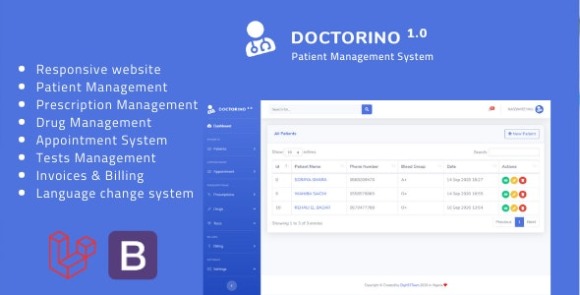 Doctorino Doctor Chamber Management System