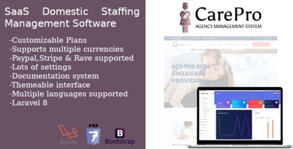 CarePro SaaS Domestic Staffing Agency Management System