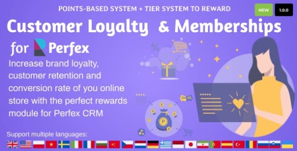 Customer Loyalty and Memberships for Perfex CRM Addon Download