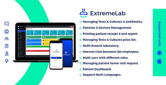 Extreme Laboratory Management System PHP Script