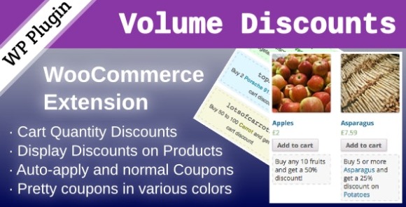 WooCommerce Volume Discount Coupons Plugin