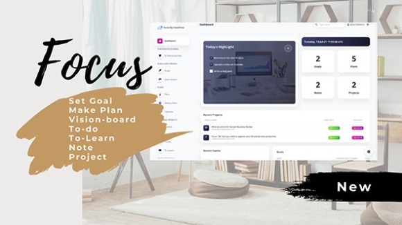 Focus Laravel Productivity Management Tool PHP Script