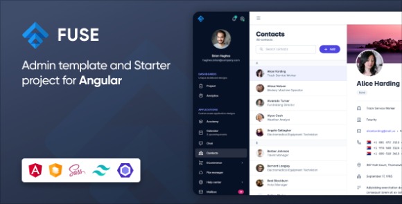 Fuse Angular Admin Template Download