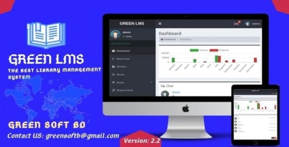 Download #The Library v1.0.0 – Library Management System PHP Script