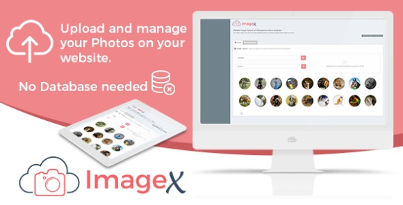 Website Images and Photos Upload and Managment without Database ImageX Nulled Script