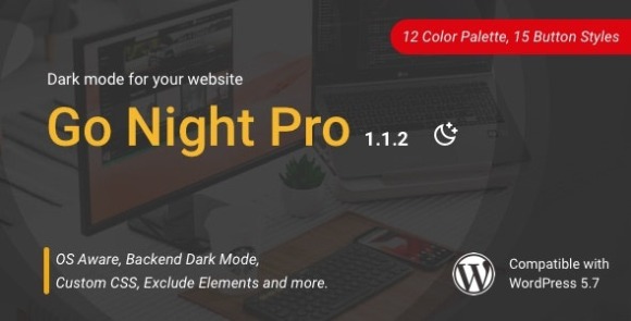 Go Night Pro Dark Mode and Night Mode WordPress Plugin