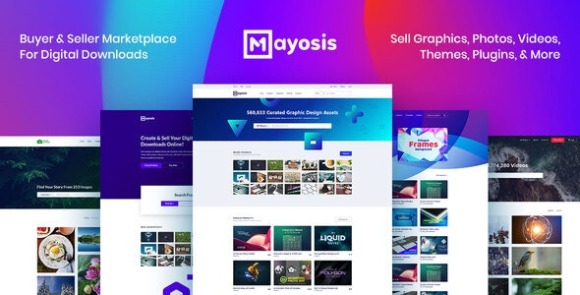 Mayosis Digital Marketplace WordPress Theme Download
