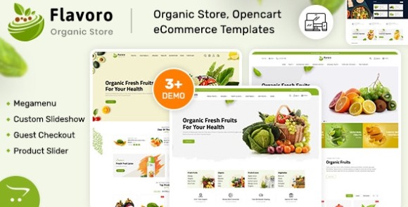 Flavero v2.0.4 – Organic Food OpenCart Store Theme