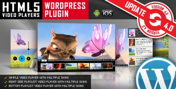 Téléchargement du plugin WordPress pour lecteur vidéo HTML5