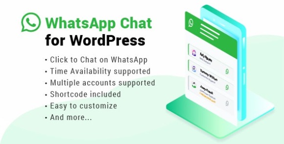 Plugin WordPress de discussion WhatsApp