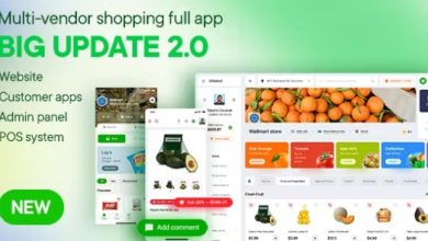 Sundaymart Multi-purpose eCommerce Marketplace Website Customer Apps and Admin Panel