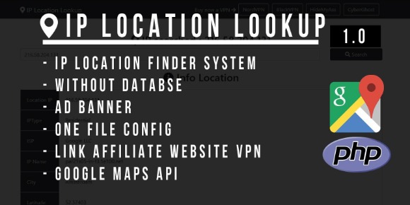 IP Location Lookup PHP Script Download