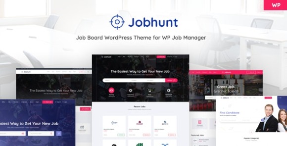 Jobhunt  - Job Board WordPress Theme for WP Job Manager Free