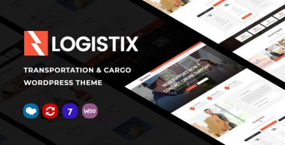 Logistix Responsive Transportation WordPress Theme Download