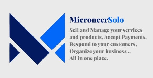 Microncer Solo Services and Digital Products Marketplace PHP Script