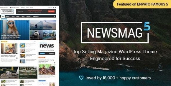 Newsmag Newspaper and Magazine WordPress Theme Download
