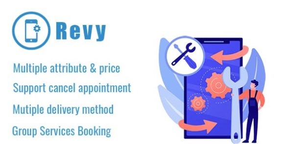 Revy WordPress Booking System for Repair Service Industries Plugin