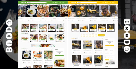 Boodo WP Food and Magazine Shop WordPress Theme Download