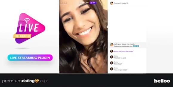 Live Streaming Plugin Belloo Dating Software Download