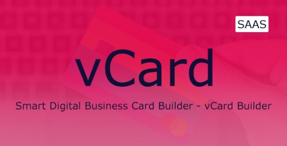 vCard Digital Business Card Builder SaaS Script