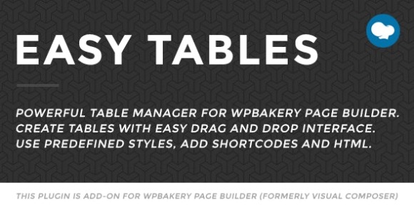 Easy Tables Table Manager for WPBakery Page Builder Addon Download