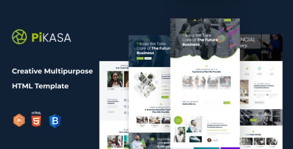 Pikasa Creative Multipurpose HTML Template Download