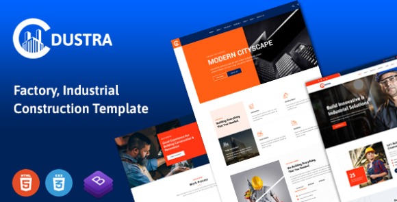 Dustra Factory and Industry Template Download